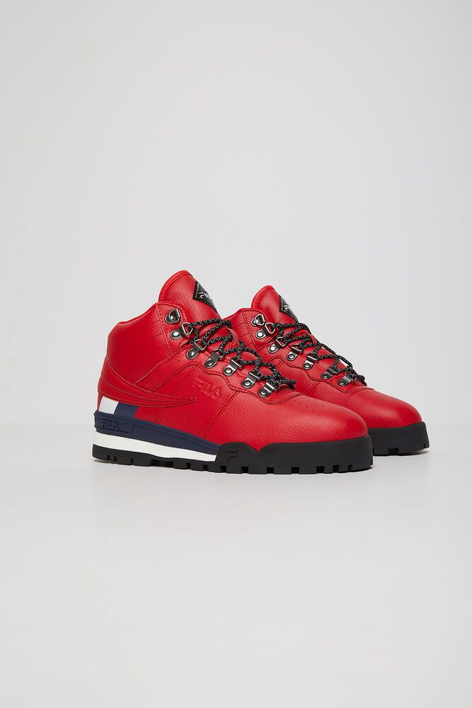 Fila Sneakers Fitness Hiker Mid Mens Red - India VGC-836091